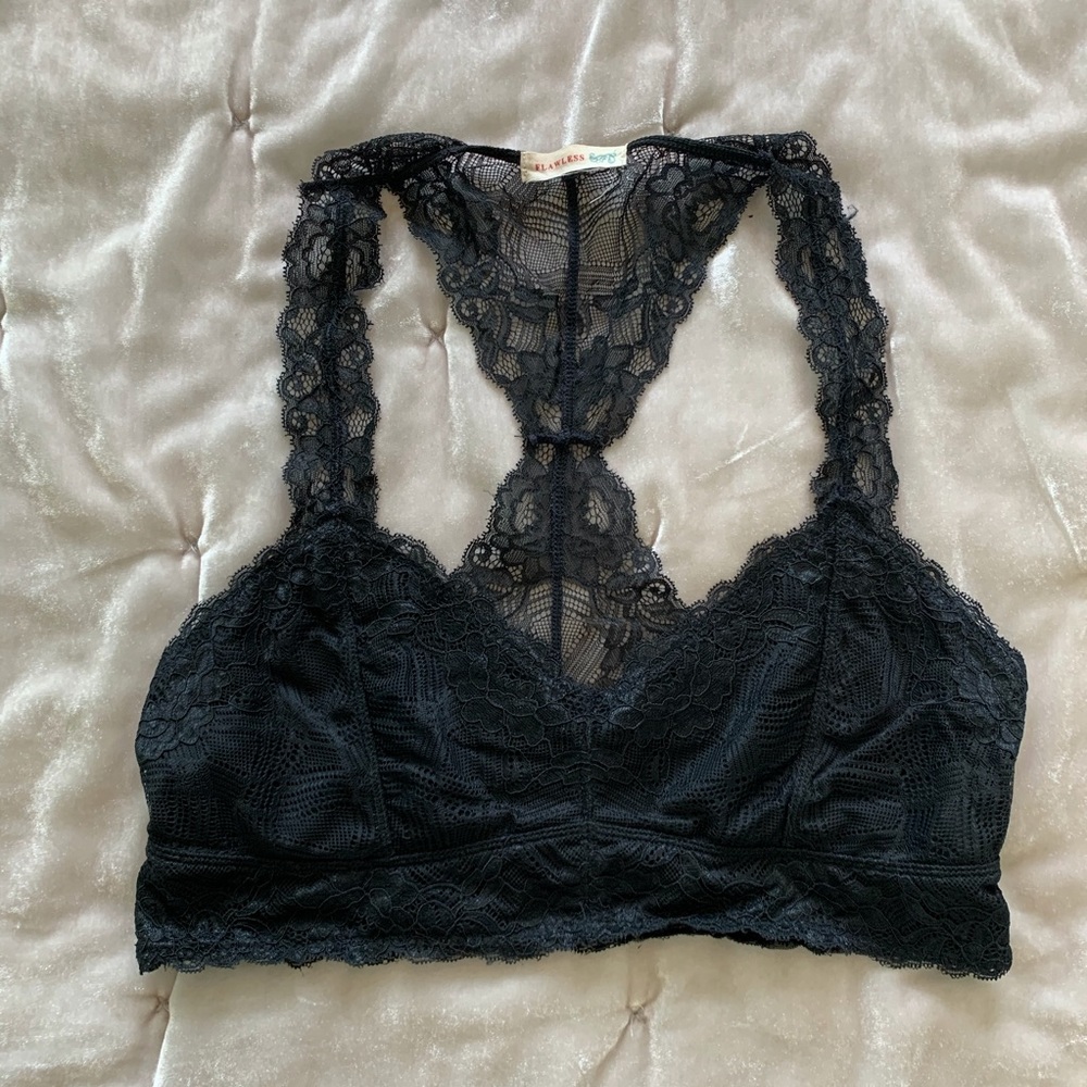 Black Lace Racerback Bralette